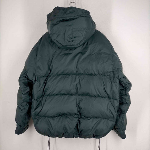 エディーバウアー Eddie Bauer 黒タグ 中綿ダウンフードジャケット グースダウンパーカー パファージャケット メンズ JPN:XL