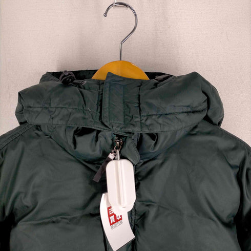 エディーバウアー Eddie Bauer 黒タグ 中綿ダウンフードジャケット グースダウンパーカー パファージャケット メンズ JPN:XL