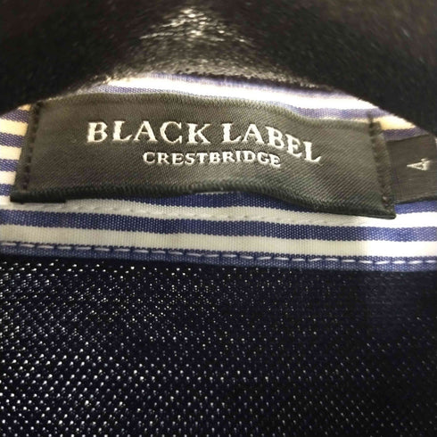 ブラックレーベルクレストブリッジ BLACK LABEL CRESTBRIDGE ロゴ刺繍半袖ポロシャツ メンズ 4
