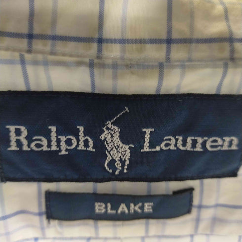 ラルフローレン RALPH LAUREN 90S BLAKE チェックS/Sシャツ メンズ
