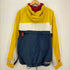 トミーヒルフィガー TOMMY HILFIGER 80-90s 台湾製 BAILING GEAR マルチカラー 3ポケット ジップアップナイロンフーディジャケット メンズ import:L