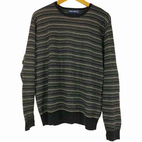 ポロゴルフラルフローレン POLO GOLF RALPH LAUREN ボーダー ウールニット メンズ JPN:L