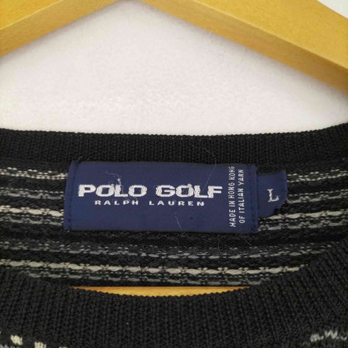 ポロゴルフラルフローレン POLO GOLF RALPH LAUREN ボーダー ウールニット メンズ JPN:L