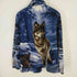 TRAIL CREST 00S フリースジャケット ウルフ 狼 メンズ JPN:XL