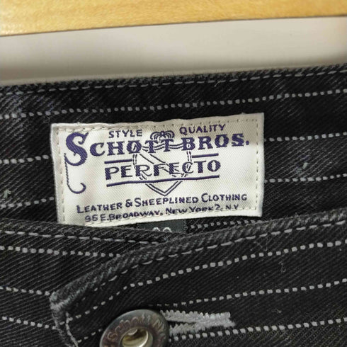 ショット SCHOTT BROS OLD HICKORY DENIM PANTS オールドヒッコリー デニムパンツ メンズ 32