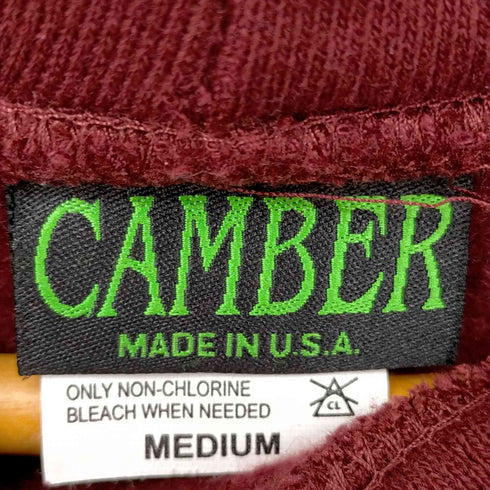 キャンバー CAMBER 裏起毛 USA製 プルオーバーパーカー メンズ import:M