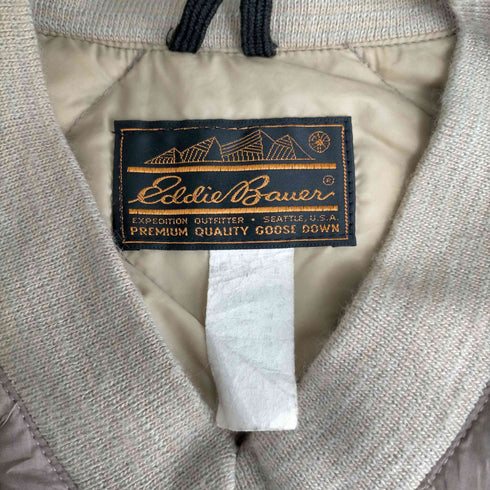 エディーバウアー Eddie Bauer 70-80S 黒タグ グースダウンプルオーバー メンズ