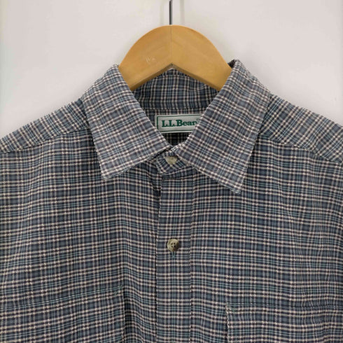エルエルビーン L.L.Bean 80-90S ジャマイカ製 フラップポケット シャツ メンズ JPN:M