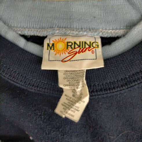 morning sun ストーン付き Mexico製クルーネックスウェット レディース JPN:M