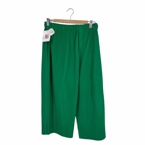 オムプリッセ イッセイミヤケ HOMME PLISSÉ ISSEY MIYAKE 20SS クロップド ワイドプリーツパンツ メンズ JPN:2