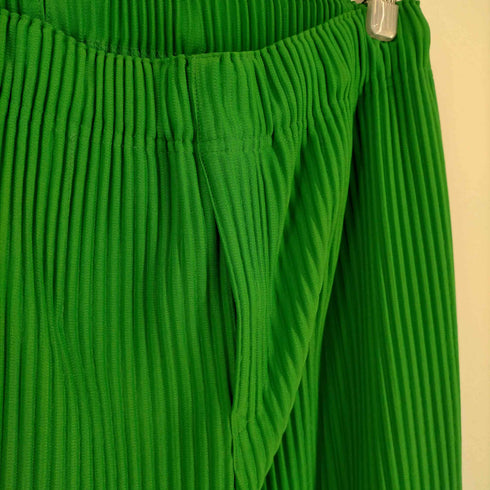 オムプリッセ イッセイミヤケ HOMME PLISSÉ ISSEY MIYAKE 20SS クロップド ワイドプリーツパンツ メンズ JPN:2