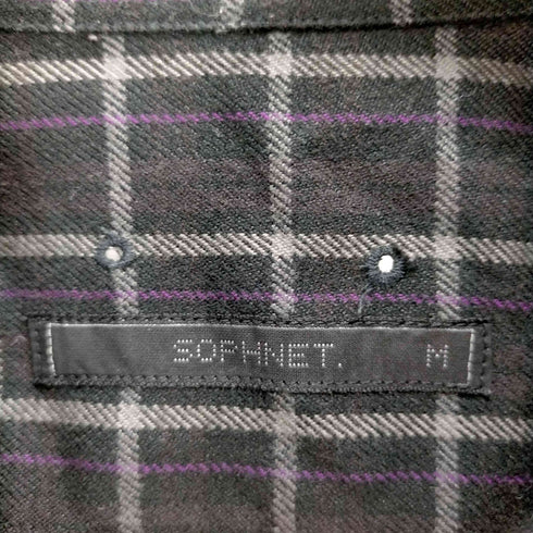 ソフネット SOPHNET. チェックボタンダウンシャツ メンズ JPN:M