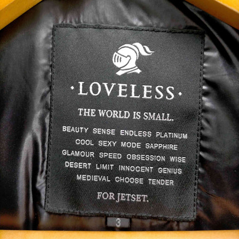 ラブレス LOVELESS 迷彩柄ダウンベスト メンズ JPN:3