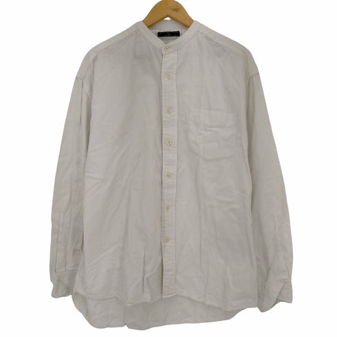 ドッカーズ DOCKERS 90s インドネシア製 バンドカラー ロングスリーブシャツ メンズ import:L
