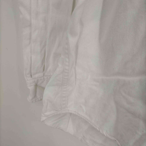 ドッカーズ DOCKERS 90s インドネシア製 バンドカラー ロングスリーブシャツ メンズ import:L