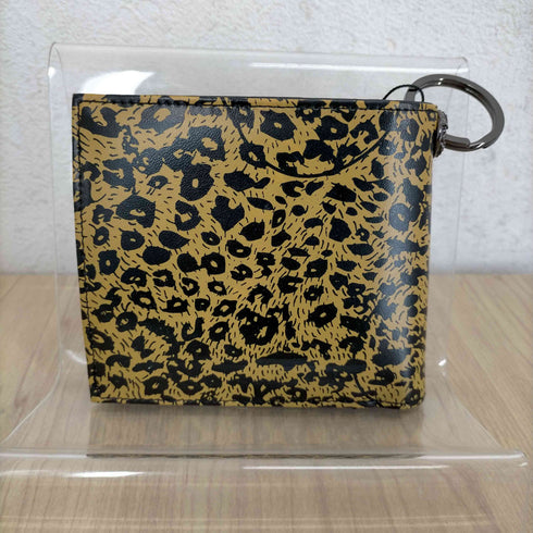ロエン Roen レオパード柄二つ折り財布 メンズ