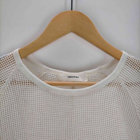 トゥデイフル TODAYFUL Mesh Raglan Pullover レディース FREE