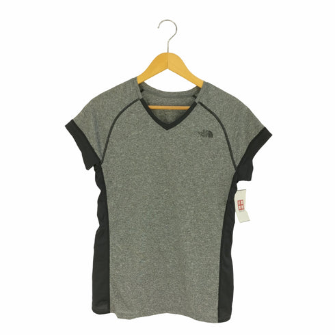 ザノースフェイス THE NORTH FACE S/S GTD MELANGE V-NECK メランジVネックTシャツ レディース import:XL