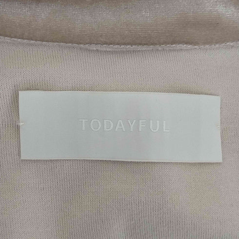 トゥデイフル TODAYFUL ベロアスキッパーシャツ レディース FREE