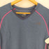 ザノースフェイス THE NORTH FACE S/S GTD MELANGE V-NECK メランジVネックTシャツ レディース import:XL