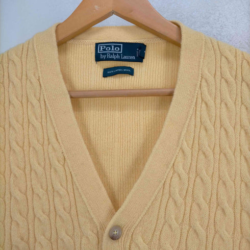 ポロバイラルフローレン Polo by RALPH LAUREN 90s ケーブルニットベスト メンズ JPN:L