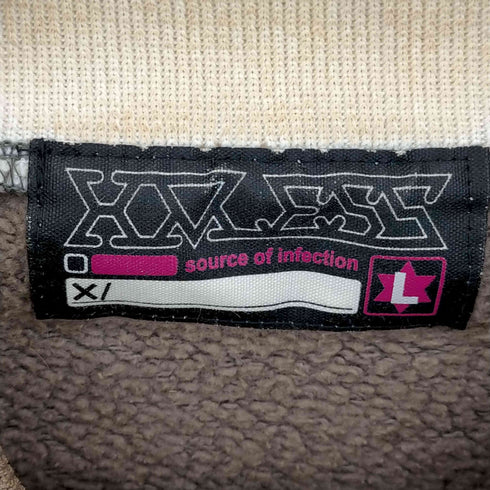 ホームレス homless 刺繍 スウェットスタジャン メンズ import:L