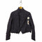 コムデギャルソンコムデギャルソン COMME des GARCONS COMME des GARCONS 18SS カットオフ ストライプスタンドカラージャケット レディース JPN:S