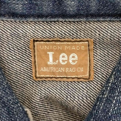 リー Lee ダメージデニムトラックジャケット メンズ JPN:S