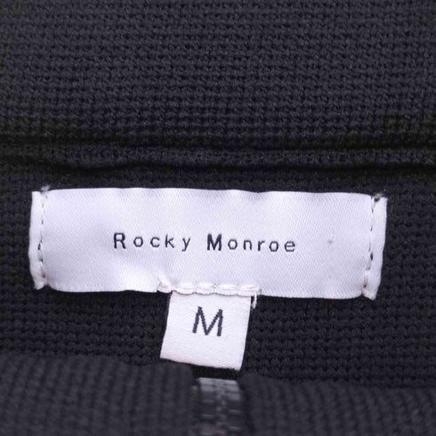 ロッキーモンロー Rocky Monroe オーバーサイズ ハーフジップ ハイネック サマーニット メンズ JPN:M