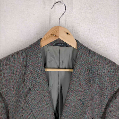 ミッソーニ ウオモ MISSONI UOMO イタリア製 2B ウールテーラードジャケット メンズ 50