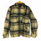 40-50S Conmar ジップ ジップアップチェックウールジャケット メンズ