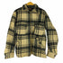 40-50S Conmar ジップ ジップアップチェックウールジャケット メンズ