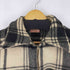 40-50S Conmar ジップ ジップアップチェックウールジャケット メンズ