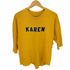 KAREN ナンバリング フットボールT メンズ