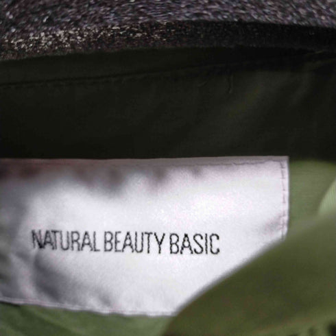 ナチュラルビューティーベーシック NATURAL BEAUTY BASIC ドローストリング モッズコート レディース JPN:M