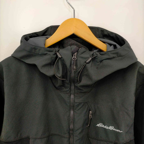 エディーバウアー Eddie Bauer FIRSTASCENT ソフトシェル フーディージャケット メンズ JPN:M