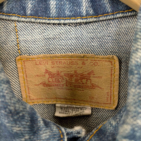 リーバイス Levis 70505 ボタン裏点 不均等V BIGE 最終期 トラッカージャケット メンズ