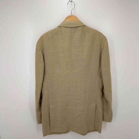 ポロラルフローレン POLO RALPH LAUREN 段返し3B 背抜き リネン サイドベンツ サマーテーラードジャケット メンズ C98-W88-T180 AB7