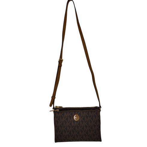 マイケルコース Michael Kors FULTON EW CROSSBODY モノグラム ショルダーバッグ レディース