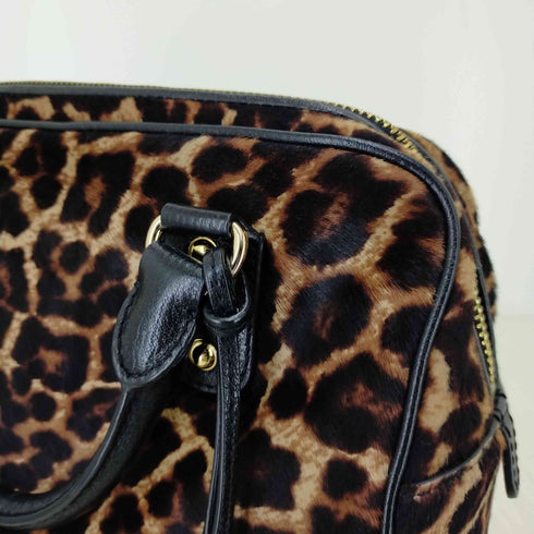 マイケルコース Michael Kors レオパード ハラコ チャーム付き 2WAYショルダーバッグ レディース