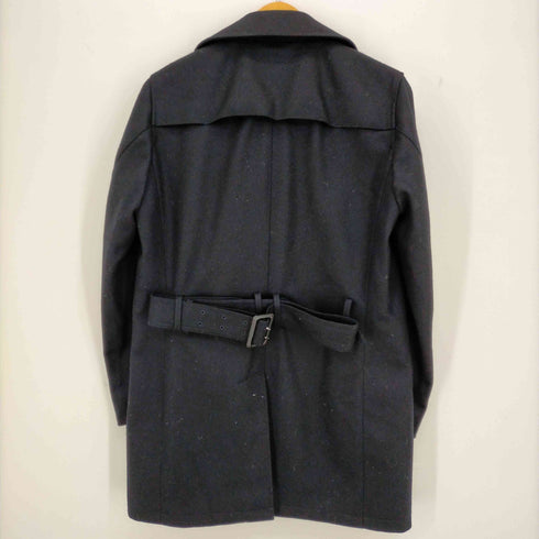 ピーエスポールスミス PS Paul Smith カシミヤ混 裏地フラワープリント ピーコート メンズ import:S