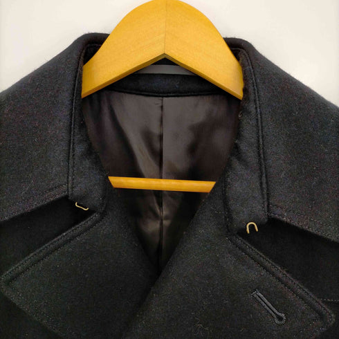 ピーエスポールスミス PS Paul Smith カシミヤ混 裏地フラワープリント ピーコート メンズ import:S