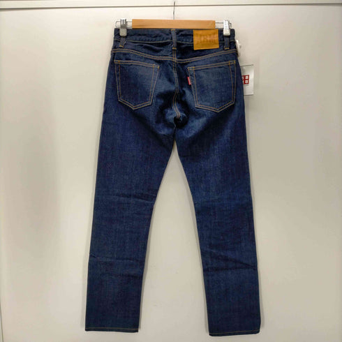 ハリウッドランチマーケット HOLLYWOOD RANCH MARKET ジップフライストレートデニムパンツ 赤耳 レディース US:26-27
