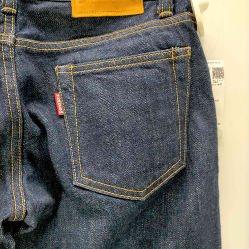ハリウッドランチマーケット HOLLYWOOD RANCH MARKET ジップフライストレートデニムパンツ 赤耳 レディース US:26-27