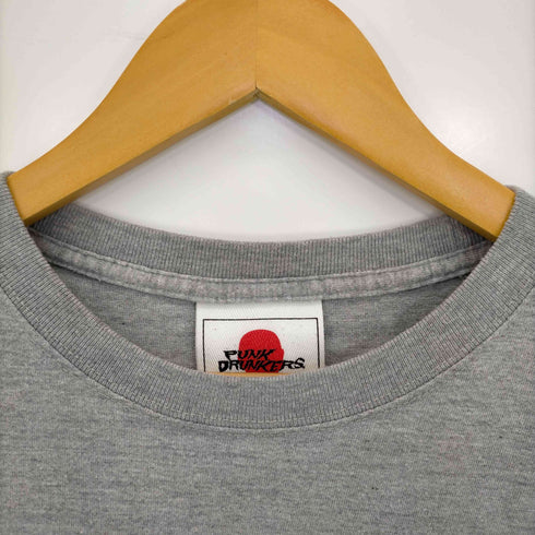 パンクドランカーズ PUNK DRUNKERS プリント長袖Tシャツ メンズ JPN:L