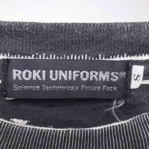 ロキユニフォーム ROKI UNIFORMS 両面プリント クルーネックTシャツ 映画Tシャツ メンズ import:S