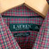 ローレンラルフローレン LAUREN RALPH LAUREN CLASSIC FIT 胸ポケット付き タータンチェックシャツ メンズ 32/33