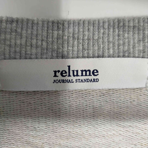 ジャーナルスタンダードレリューム JOURNAL STANDARD relume コクーンフォルムプルオーバー レディース FREE