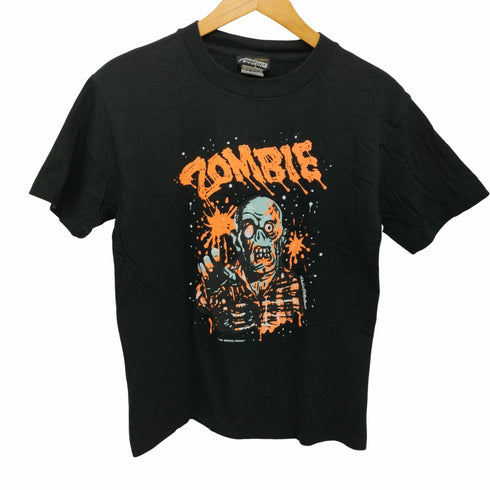 EROSTIKA ZOMBIEプリント クルーネックTシャツ メンズ