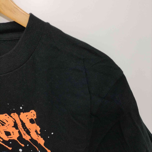 EROSTIKA ZOMBIEプリント クルーネックTシャツ メンズ